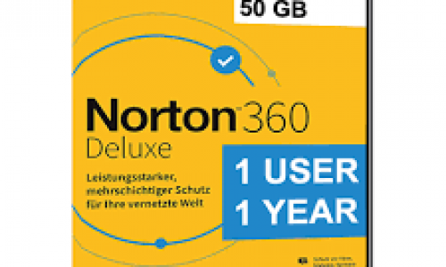 Norton 360 Deluxe 2021 - Software antivirus para 5 dispositivos con renovación automática - Incluye VPN, copia de seguridad en la nube de PC y supervisión de web oscura con tecnología LifeLock 